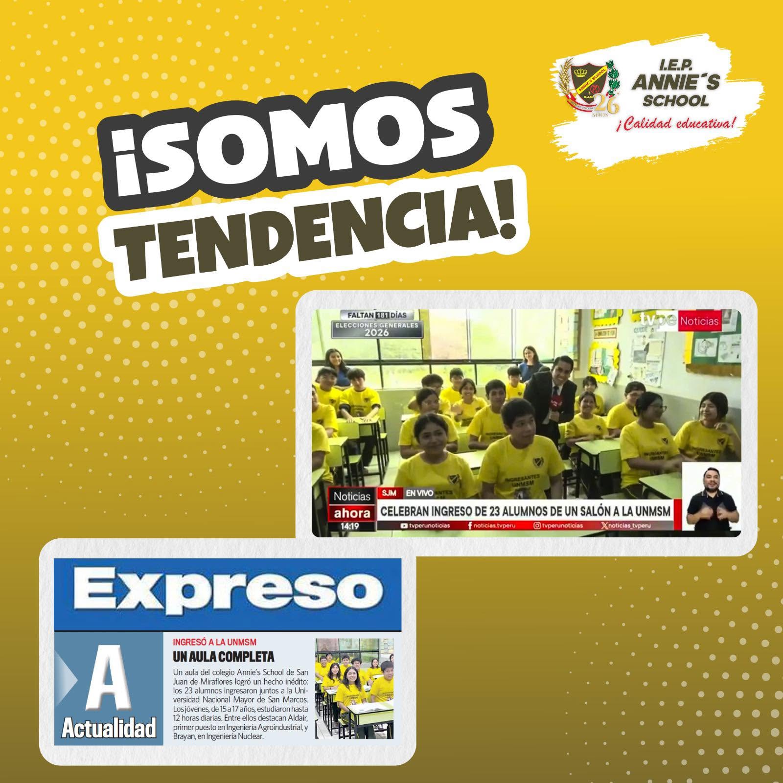 Noticia Annie's School